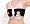 PumpEase Classic Collection hands-free pumping bra - Tuxedo - M