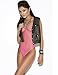 Elegant Moments Women's Fishnet Teddy
