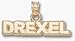 Drexel Dragons Baseball Bats Pendant - Sterling Silver Jewelry
