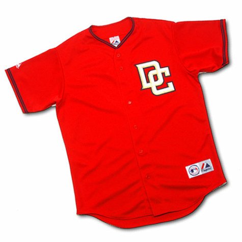 Men's Washington Nationals Replica Alternate Jersey by Majestic - XL