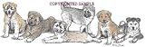 Akita - Puppies in a Row by Cindy Farmer