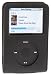 Classic, Rich Italian Leather case for the Apple iPod 5G, in Black Belting Leather