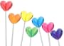 Heart Lollipops [120CT Bag]