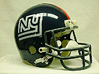 New York Giants (1975 Upper Case NY Logo) Riddell Full Size Old Style Throwback Football Helmet