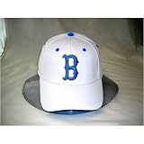 UCLA Bruins One-Fit NCAA Cotton Twill Flex Cap (White)