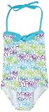 Roxy Girls 2-6x Teenie Wahine Revival - Puzzle Piece Tank One-Piece Bathing Suit