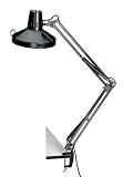 Alvin CL1755-B Swing-Arm Combination Lamp, Black