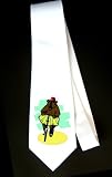 Party Decoration Necktie with trick, circus, unicycle, bear, tutu