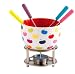 Mastrad F47527 Fondue Set, Tomato Design, Multi-Coloured