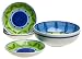 Kitchen & Housewares : Caleca Bluemoon 5-Piece Pasta Serving Set, Service for 4