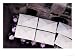 Overhead of Cafe Umbrellas Along Herzog Friedrich Strasse from the Stadtturm, Innsbruck, Austria, Photographic Poster Print by Glenn Beanland, 40x30