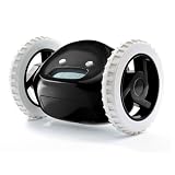 Clocky Alarm Clock on Wheels in Black