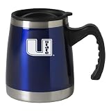 Utah State University - 16-ounce Squat Travel Mug Tumbler - Blue