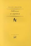 Diff�rence et R�p�tition par Gilles Deleuze 