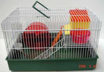 Brand New 2 Level Hamster Rodent Gerbil Rat Mouse Cage H810 Green