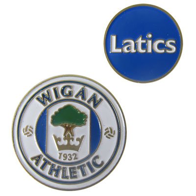 Wigan Athletic FC. Golf Ball Marker