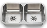 Stainless Steel Undermount Kitchen Sink - Double Bowl