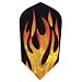 Broken Glass Flame Dart Flights- Pack of 3