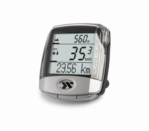 CicloSport 10103500 CM 4.3A drahtloser Fahrradcomputer, silber