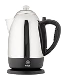 Meyer Prestige Stainless Steel Cordless Coffee Percolator, 1.7 Litre