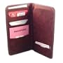 Deluxe Passport and Travel Document Case Wallet - Genuine Leather