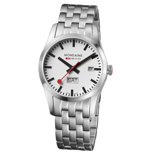 Mondaine Herren-Uhren Quarz Analog A667.30308.16SBM Preisvergleich