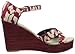 Skechers USA Women's Bomb Shell-Ikat Wedge Sandal
