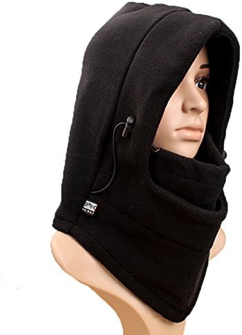 NSSTAR Double Layers Thermal Warm Fleece Thicken Balaclava Hood Full Face Cover Mask Winter Wind Proof Stopper Hat Neck Warmer For Outdoors Snowboarding Ski Motorcycle