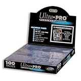 100 count box of Ultra Pro 8 pocket sheets