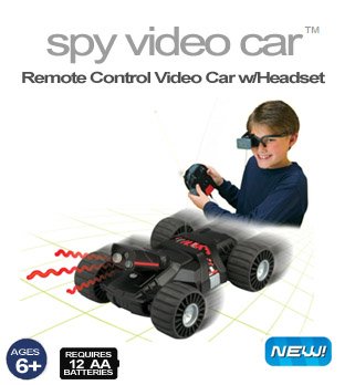 Childrens Toyshop  Toys : Spy Video Car