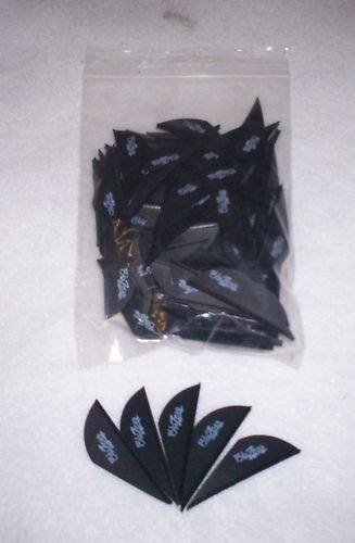 Blazer Arrow Vanes (Bohning) Black w/Logo Pkg/50