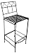 PTC Home & Garden Folding Bar Stool, Black