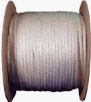 Wellington Cordage #10151 5/16x500' White Nylon Rope