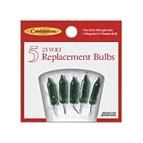 Celebrations Lighting 1115-7-73A Mini Bulbs, Green 2.5 Volt (pack of 25)