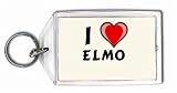 I Love Elmo Keychain