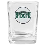Bergamot Michigan State Spartans Square Shot Set of 4