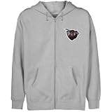 NCAA Nicholls State Colonels Youth Ash Logo Applique Full Zip Hoody
