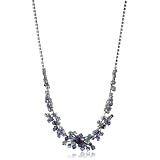 Sorrelli Electric Blue Starburst Crystal Silve