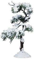 9" Lemax Christmas Village Aspen Pine Tree #84790