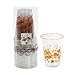 Party Essentials Disposable Soft Plastic Printed Fall Party Cups, 20 Count, 16-Ounce, Autumn Leaves
