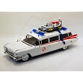 MATTEL HOT WHEELS 1:18スケール　エリートシリーズ　ゴーストバスターズ　GHOSTBUSTERS ECTO 1 CADILLAC AMBULANCE　キャディラック　救急車