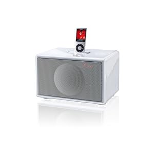 GenevaSound S HiFi Docking Station with FM and Alarm for iPod iPhone (White) by 