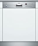 Siemens SE54M568EU Teilintegrierbarer Geschirrsp�ler / A+ AA / 13 L / 1.02 kWh / 59.8 cm / Edelstahl / varioSpeed / aquaStop