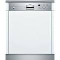 Siemens SE54M568EU Teilintegrierbarer Geschirrsp�ler / A+ AA / 13 L / 1.02 kWh / 59.8 cm / Edelstahl / varioSpeed / aquaStop