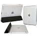 iTALKonline ProGel CLEAR TRANSPARENT Back Cover Glossy Tough TPU Case / Skin for Apple iPad 2 (2011) 2nd generation iPad 3 "The New iPad Retina Display" (2012) 3rd Generation (Wi-Fi and Wi-Fi + 3G + 4G) 16GB 32GB 64GB works with GENUINE Apple iPad 2 Smart Cover