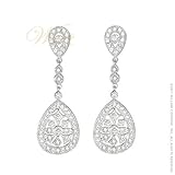 STUDIO 925: *MORGANA PEAR DROP EARRINGS*