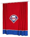 Philadelphia Phillies Jersey Material Shower Curtain