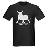 Whimsical Taurus Art Dark T-Shirt by CafePress