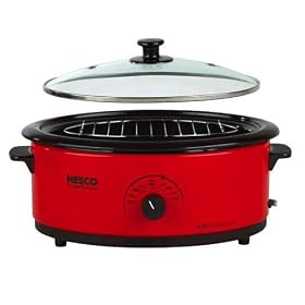 Metal Ware Corp. Nesco 6qt Red Roaster Oven by