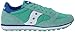 Saucony Originals Women's Jazz Lowpro Classic Retro Running Shoe, Mint/Blue, 5.5 M US